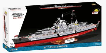 COB4860 - Schlachtschiff BISMARCK – 3204 Teile