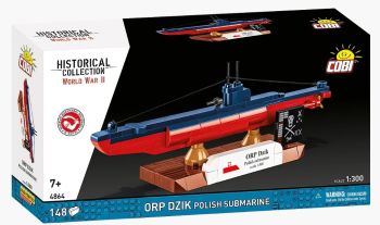 COB4864 - Polnisches U-Boot ORP Dzik – 148 Teile