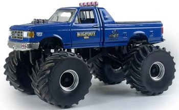 GREEN49160-D - FORD F-350 1990 #4 Monster Truck – BIG FOOT aus der Serie KINGS OF CRUNCH in Blisterverpackung