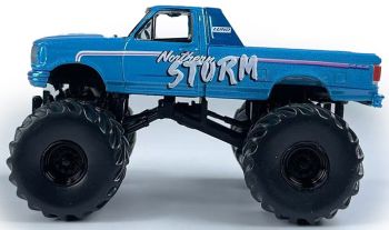 GREEN49160-F - FORD F-250 1993 Monster Truck – NORTHERN STORM aus der Serie KINGS OF CRUNCH in Blisterverpackung