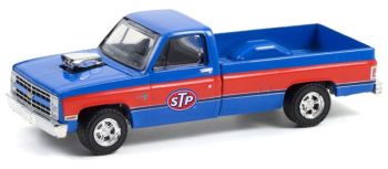 GREEN41130C - CHEVROLET Silverado 1987 STP RUNNING ON LEER in Blisterverpackung