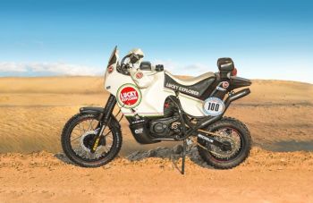 ITA4643 - Motorrad Cagiva Elephant 850 1987 Paris Dakar zum Zusammenbauen und Lackieren