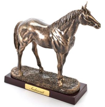 ATL4652107 - Rennpferd-Statue – Seabiscuit