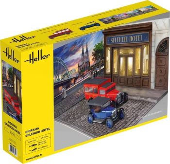 HEL50330 - Diorama Hotel du Splendide zum Zusammenbauen und Bemalen