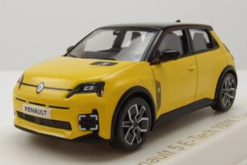 NOREV510550 - RENAULT 5 E-Tech Elektro 2024 Popgelb und Schwarz