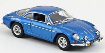 NOREV517826 - ALPINE A110 1600 S 1973 Alpinblau mit seitlichem Logo.