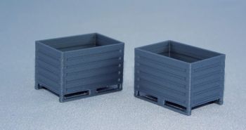 MSM5470/01 - 2 Geschlossene Materialwannen - Miniatur