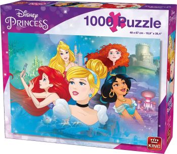 KING55992 - Puzzle 1000 Teile Disney Princessese