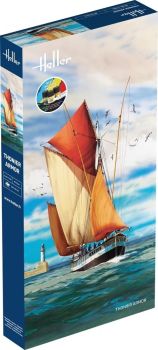 HEL56609 - Starterset mit Farbe und Zubehör – Armor Thunfisch-Fischerboot zum Zusammenbauen