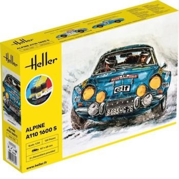 HEL56745 - Starter-Set mit Farben und Zubehör – Alpine A110-1600S