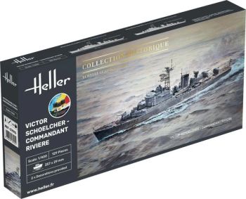 HEL57015 - Starter-Set mit Farbe und Zubehör – Victor Schoelcher – Commander Rivière