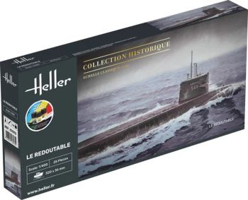 HEL57075 - Starterset mit Farbe und Zubehör - Redoutable U-Boot S/M Submarine