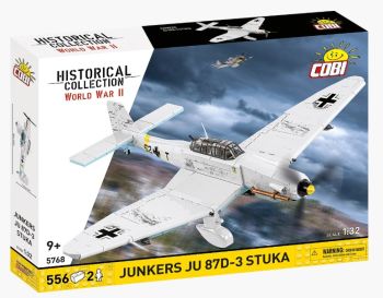 COB5768 - Militärflugzeug JUNKERS Ju 87D-3 Stuka – 556 Teile
