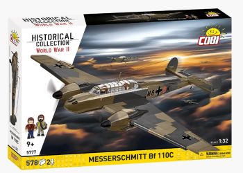 COB5777 - Jagdflugzeug MESSERSCHMITT BF 110C - 578 Teile