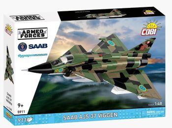 COB5911 - Jagdflugzeug SAAB AJS 37 Viggen - 911 Teile