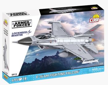 COB5913 - Jagdflugzeug LOCKHEED F-16AM Fighting Falcon - 495 Teile