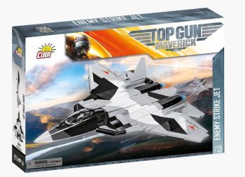 COB5921 - Kampfflugzeug ENEMY Strike Jet – TOP GUN – 851 Teile