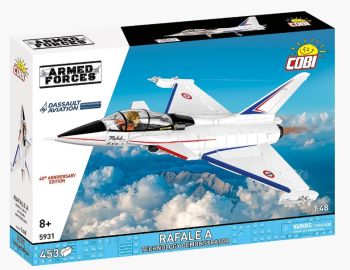 COB5931 - Kampfflugzeug DASSAULT Rafale A – Technologiedemonstrator – 453 Teile
