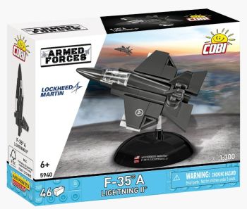 COB5940 - Kampfflugzeug LOCKHEED F-35A Lightning II – 46 Teile