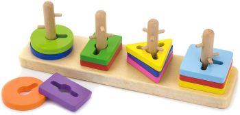 VIG50968 - Formen zum Ziehen und Stapeln aus Holz