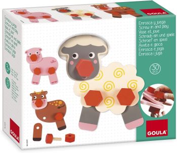 GOA55239 - Schrauben und spielen Bauernhoftiere