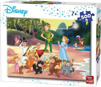 KING55913 - Puzzle 500 Teile PETER PAN