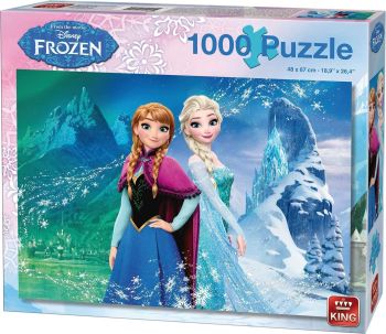 KING55919 - Gefrorenes Puzzle mit 1000 Teilen