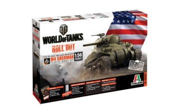ITA56503 - Panzer Sherman WORLD OH TANKS zum Lackieren