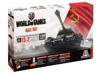 ITA56506 - Panzer IS-2 WORLD OH TANKS zum Lackieren