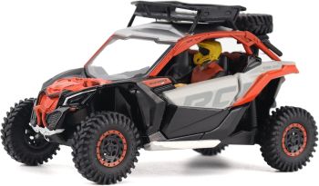 DCM60003 - CAN-AM Maverick X3 X rs Turbo RR Grau und Rot – Sandversion