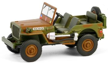GREEN61050-A - JEEP Willys MB 1942 1. kanadische Panzerbrigade aus der Serie BATAILLON 64 in Blisterverpackung