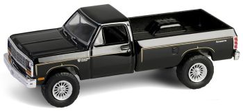 GREEN62040-C - DODGE Ram Power Prospector 1981 schwarz aus der TV-Serie Das A-Team in Blisterverpackung