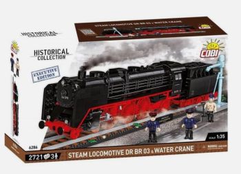 COB6286 - DR BR 03 Dampflokomotive mit Wasserfontäne – 2721 Teile