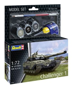 REV63365 - MODEL SET - Panzer Challenger 1 zum Zusammenbau mit Farbe