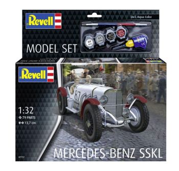 REV67737 - MODEL SET - MERCEDES-BENZ SSKL zum Zusammenbau mit Farbe