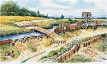 ITA6030 - Baubares und bemalbares Battlefield-Zubehörset