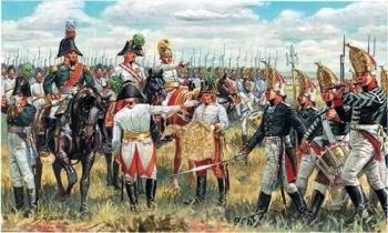 ITA6037 - Österreichischer und russischer General zum Malen