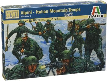ITA6059 - Bemalbare Alpini Italienische Gebirgstruppen
