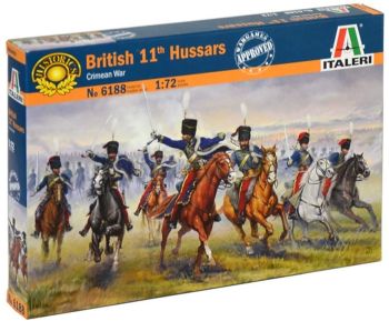 ITA6188 - 11. Britische Husaren zum Zusammenbauen und Bemalen