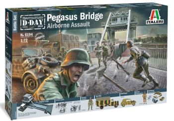 ITA6194 - Pegasus Bridge D.DAY 75th Battle Set Bauen und Bemalen