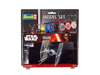 REV63605 - Modell-Set TIE Fighter STAR WARS mit Bemalung zum Zusammenbauen