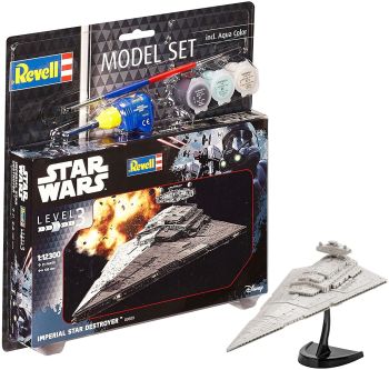 REV63609 - Modell-Set Imperial Star Destroyer STAR WARS mit Bemalung zum Zusammenbauen