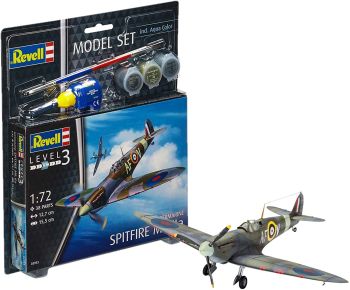 REV63953 - Modellbausatz Spitfire Mk.IIa mit Bemalung zum Zusammenbauen