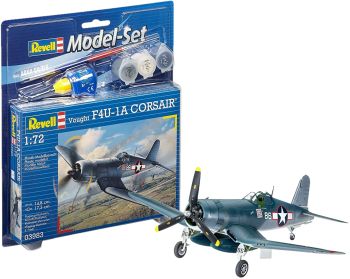 REV63983 - Modellset Vought F4U-1D CORSAIR mit Lackierung zum Zusammenbauen
