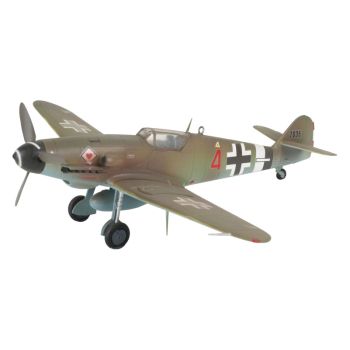 REV64160 - Modellbausatz Messerschmitt Bf-109 mit Bemalung zum Zusammenbauen