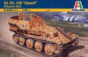 ITA6461 - Tank SD.KFZ.140 FLAKPZ.GEPARD zum Zusammenbauen und Lackieren