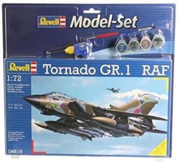 REV64619 - Modellbausatz Tornado GR.1 RAF mit Bemalung zum Zusammenbauen