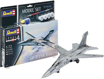 REV64974 - Modellbausatz EF-111A Raven mit Bemalung zum Zusammenbauen