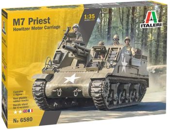 ITA6580 - M7 Priesterpanzer zum Zusammenbauen und Lackieren