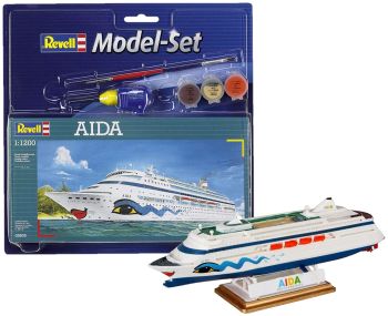REV65805 - AIDA Modellset mit Bemalung zum Zusammenbauen